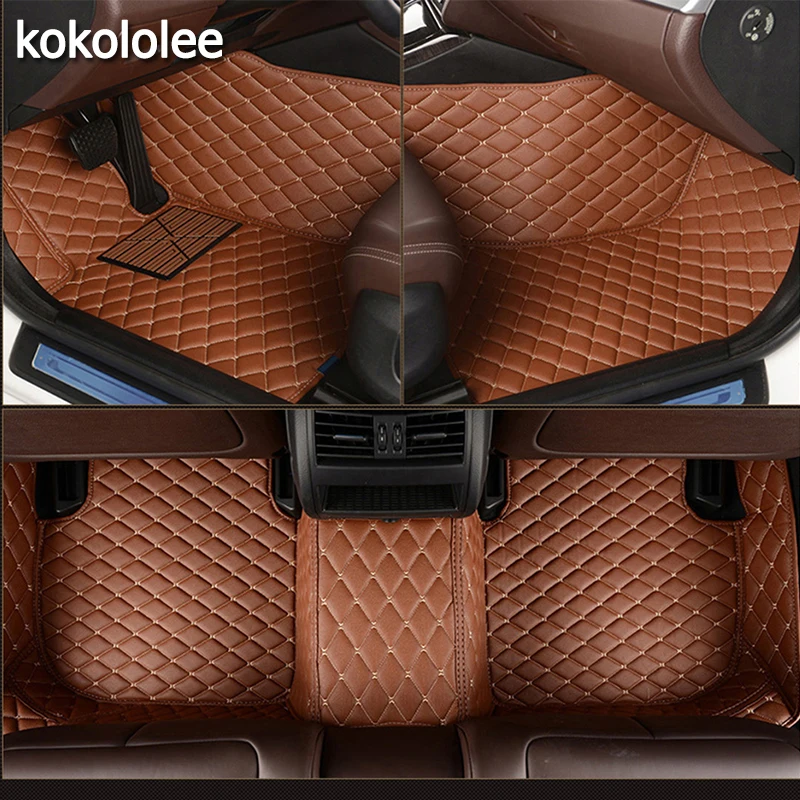kokololee Custom car floor mats for Kia All Models rio ceed sportage cerato k2 k3 k4