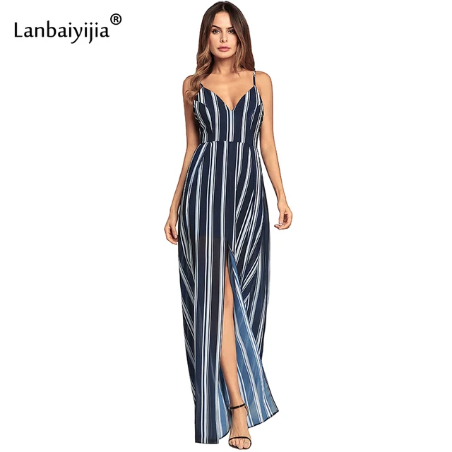 Dark Blue White Bow Dress