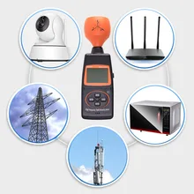 Высокочастотный ЖК-детектор электромагнитного излучения счетчик цифровой измеритель EMF излучения тройной оси EMF метр широкий диапазон