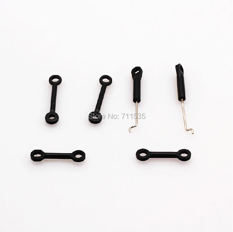 

50Sets/Lot V913-04 Connect Buckle / Connector Servos Arm Parts For WLTOYS Alloy V913 2.4G 4CH Gyro Remote Control RC Helicopter