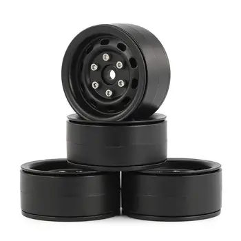 

LeadingStar 4PCS Metal Wheel Rim for TRX-4 TRX4 D90 D110 TF2 Axial SCX10 90046 1/10 RC