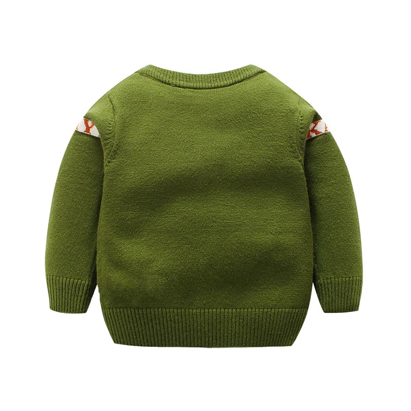 Fashion Letter Baby Sweater Long Sleeve O-Neck Cardigan For Boys Rabbit Hair Warm Soft Girls Sweater Autumn Baby Boys Clothing (1)