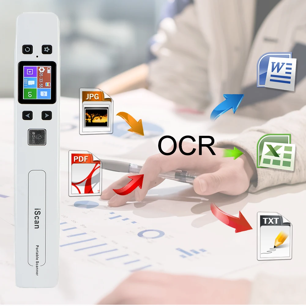 ISSYZONEPOS портативный сканер документов A4 wifi 1050 точек/дюйм JPG PDF в комплекте 16G TF карта с предварительно просмотренной картинкой Windows iMac