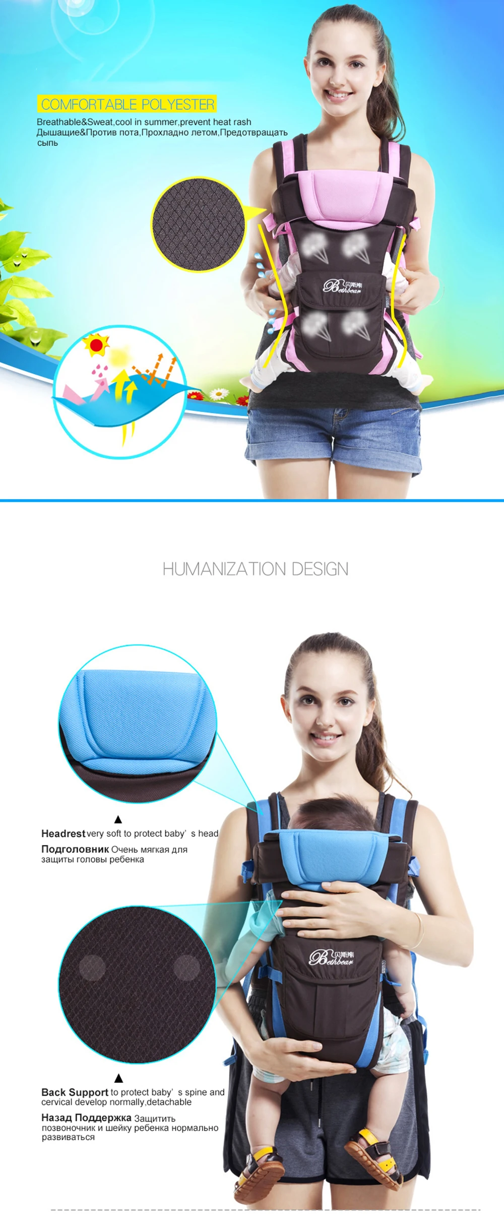 Beth-Bear-1-30-months-multifunctional-4-colors-toddler-sling-baby-carrier-kangaroo (2)