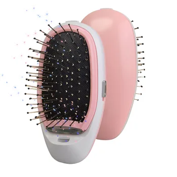 

Newly Portable Electric Ionic Hair Brush Negative Ions Scalp Massage Care Comb Modeling Styling Hairbrush