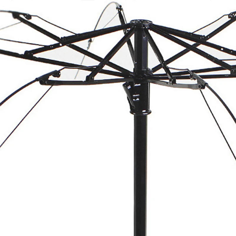 Три складной Sika олень зонтик для милых животных неавтоматический ветрозащитный зонтик от дождя женский толстый черный с покрытием анти-УФ зонтик