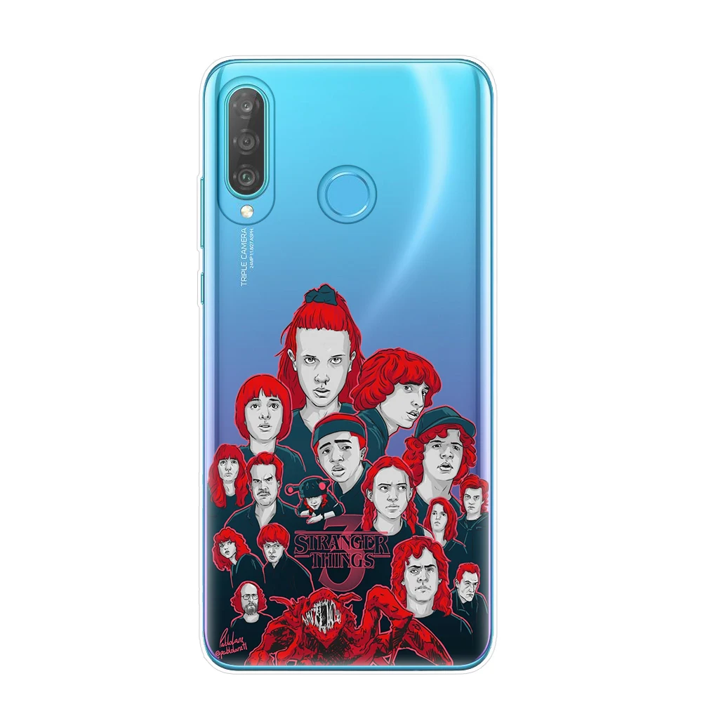 Странные Вещи Сезон 3 чехол для телефона Coque huawei P30 P20 Lite Pro P10 P9 P8 Lite Мягкий силиконовый чехол из ТПУ Fundas