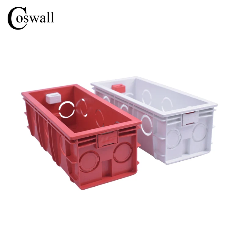 Internal Mounting Box Back Cassette for Wall Light Switches and Sockets 144mm*67.5mm