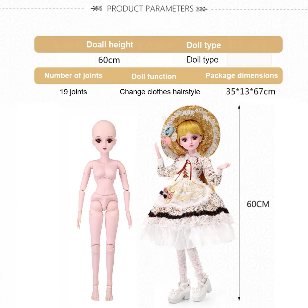 BJD Doll full set