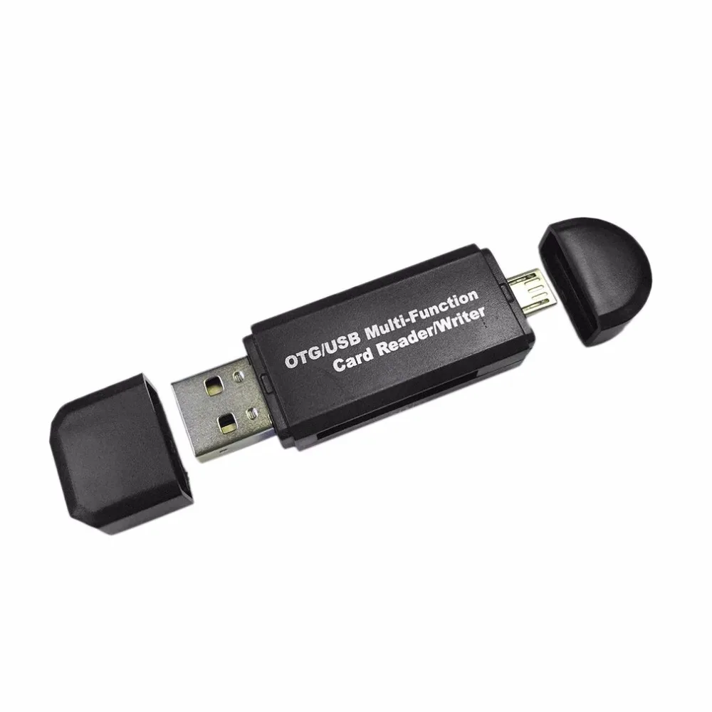 Многофункциональный Smart OTG картридер высокоскоростной USB 2,0 SD Micro-SD Card Reader USB адаптер для Android телефон компьютер