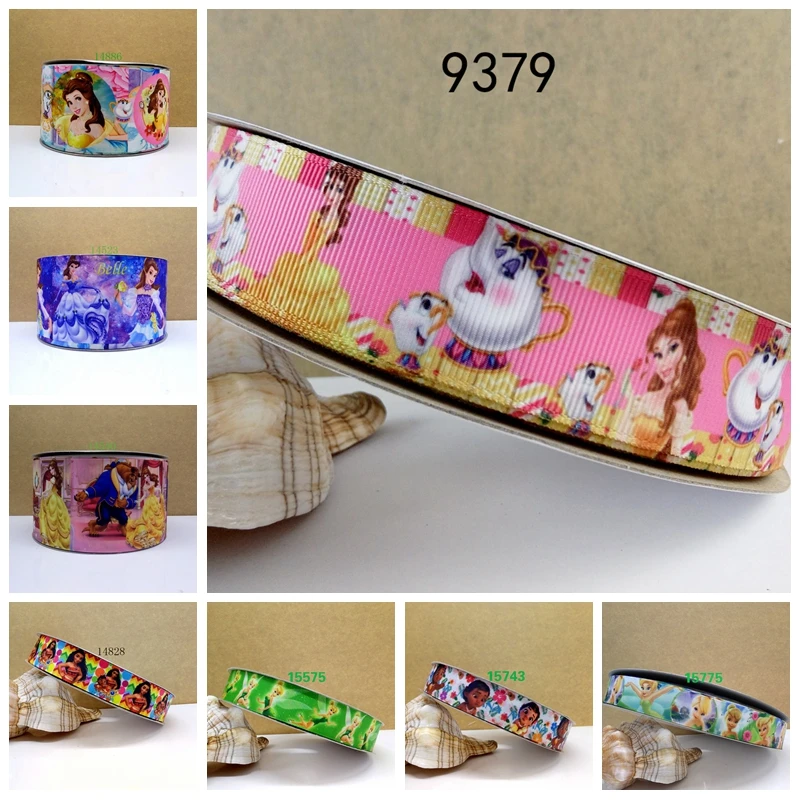 

Free shipping 2016 new arrival ribbons Hair Accessories ribbon 10 yards printed grosgrain ribbons 14540