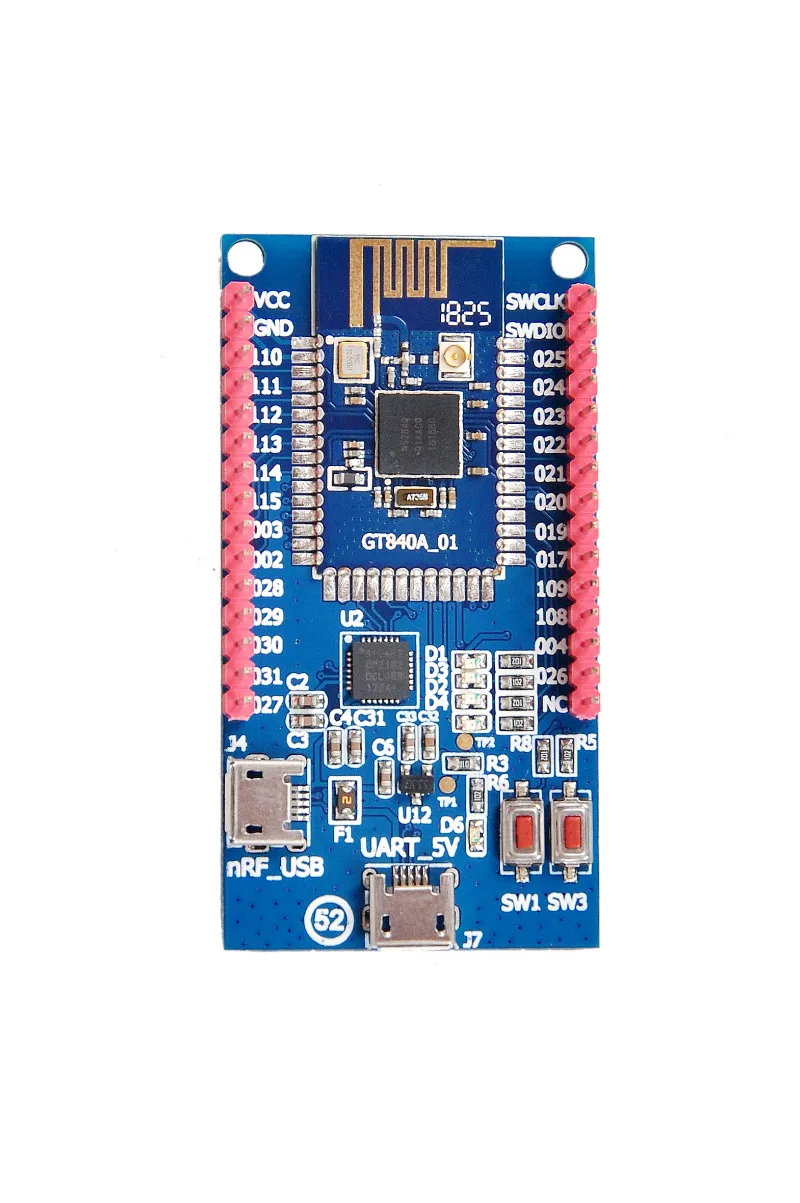 NRF52840 развитие коммутационная плата Bluetooth 5 Сетка ZIGBEE, Bluetooth низкое энергопотребление