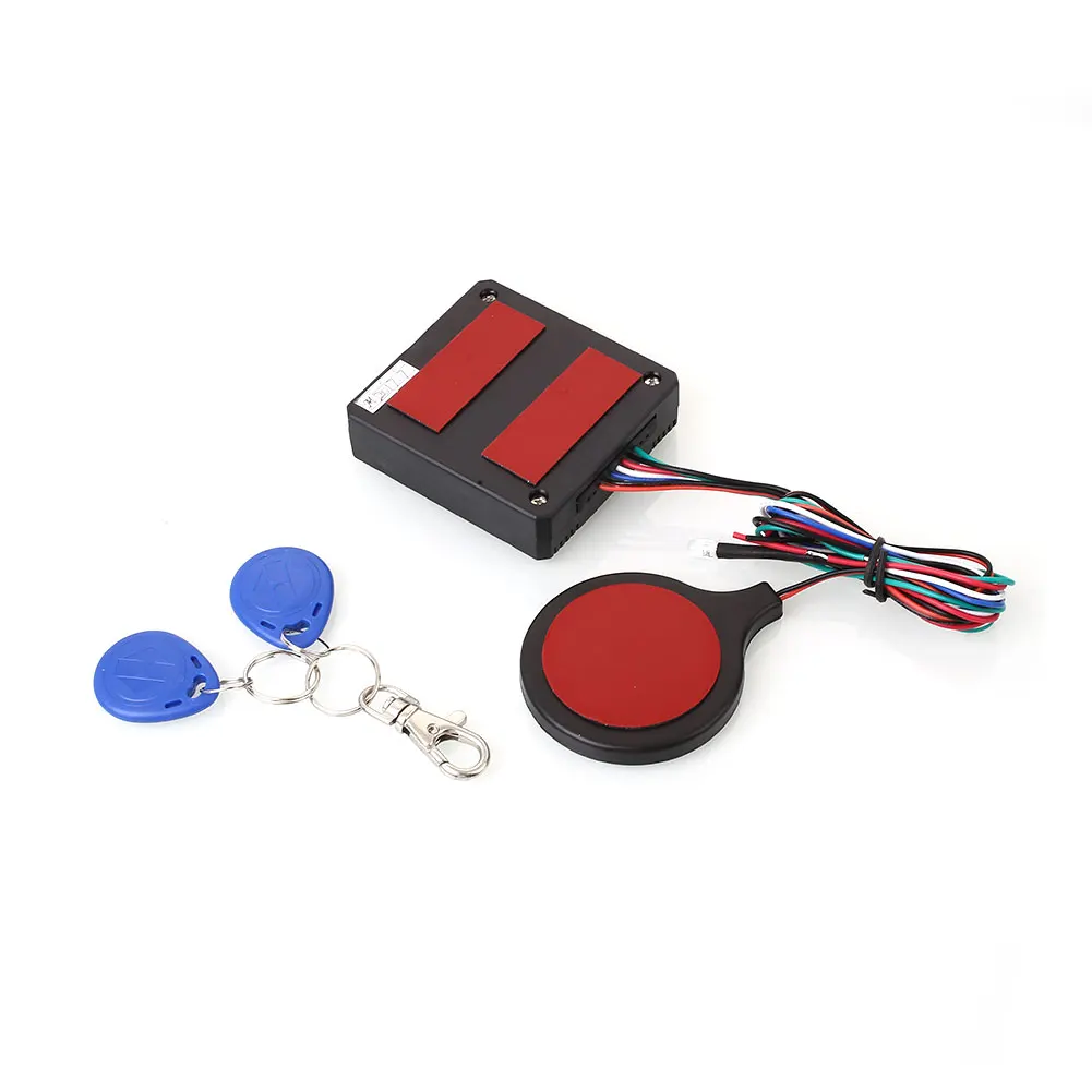 

Car Alarm Car Auto Button RFID Burglar Security Entry Immobilizer Anti-Theft Engine Alarm Accessories