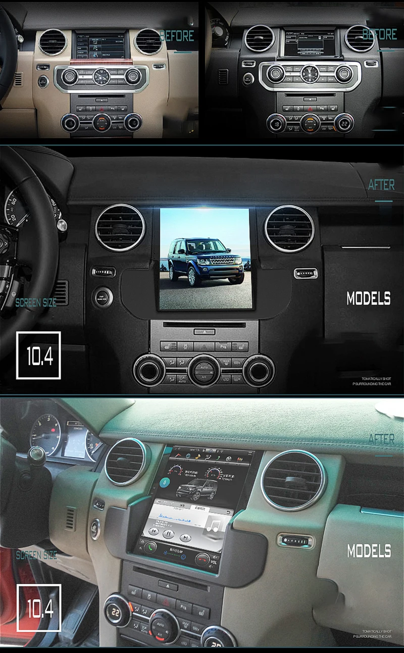 Clearance LiisLee Car Multimedia GPS Audio Hi-Fi Radio Stereo For Land Rover Discovery 4 LR4 L319 2009~2016 Original Style Navigation NAVI 9