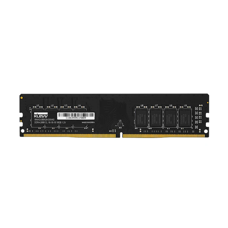 

Klevv DDR4 2666MHZ 4GB 8GB 16GB Desktop PC DIMM Memory RAM 288 pins For intel amd Fully compatible 1.2v lifetime warranty