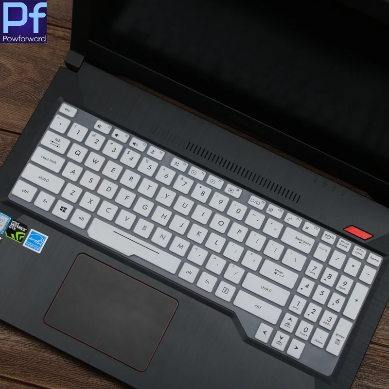 Чехол для клавиатуры ноутбука протектор Кожаный силикон 15,6 дюймов для Asus ROG strix Hero Ii Gl504G Gl504Gm Gl504Gs 15,6''
