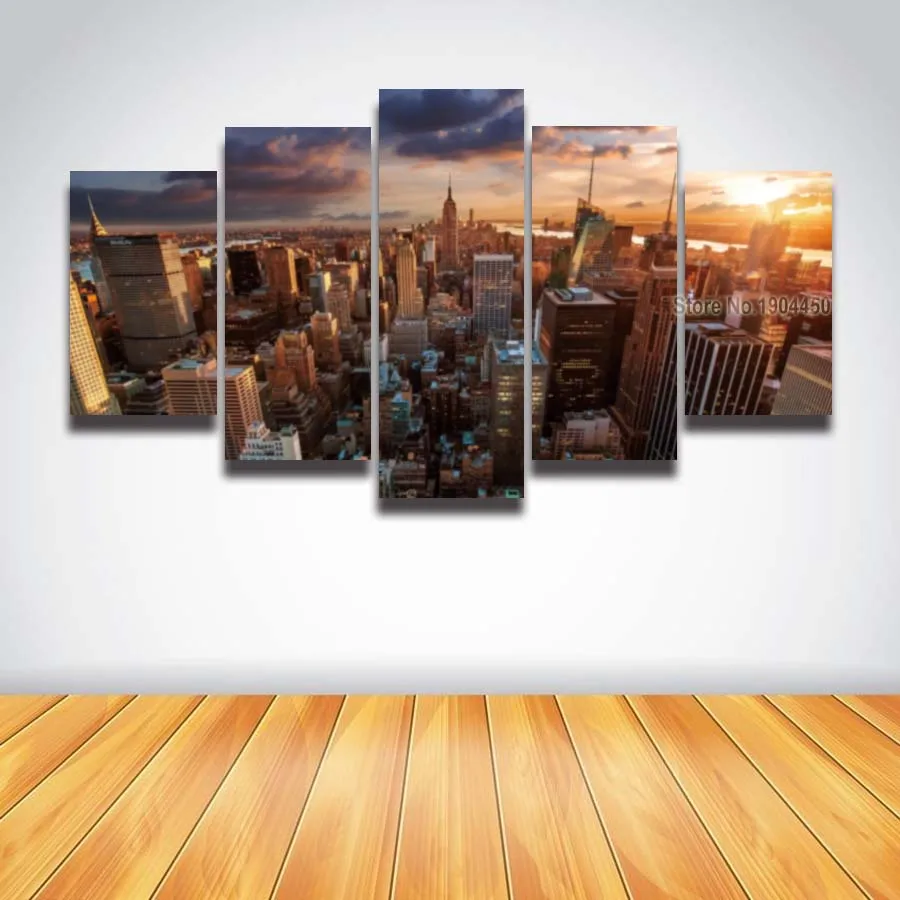Buy New York Manhattan City Scene Landscape Canvas