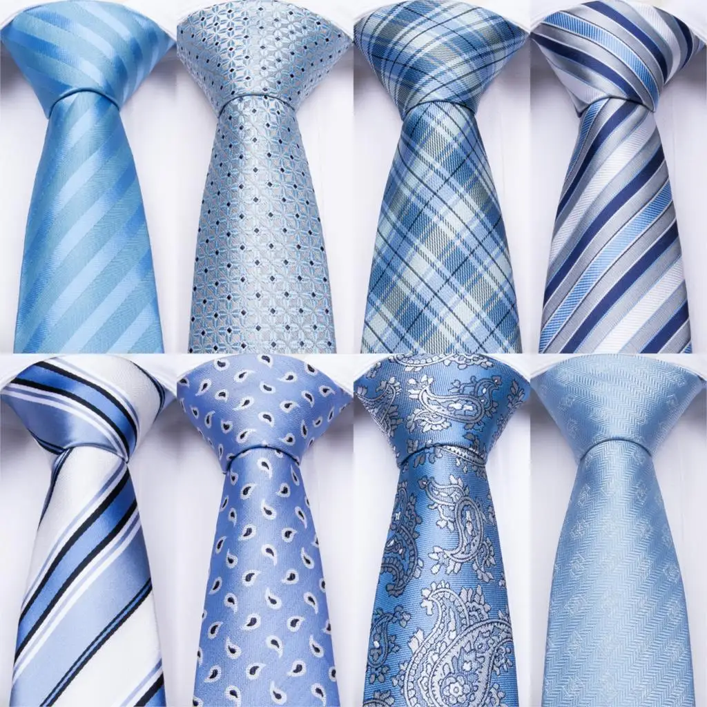 mens bright blue ties