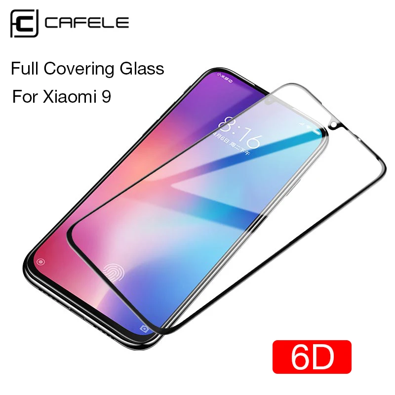 Защитная пленка Cafele 6D Edge для Xiaomi mi 9, защитное стекло 9H HD, полное покрытие, закаленное стекло для Xiao mi 9 mi 9