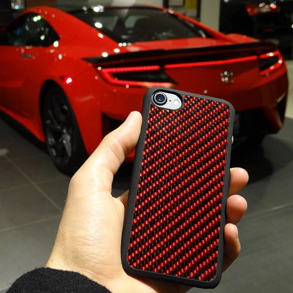 Задний Чехол из углеродного волокна для iPhone X XS XR Xs Max чехол 6 6S Plus 6s 7 8 7Plus