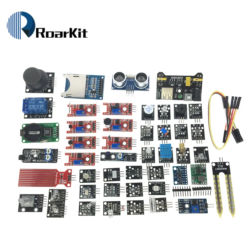 45 в 1 датчик s модули стартовый набор для arduino, лучше, чем 37в1 датчик комплект 37 в 1 датчик комплект