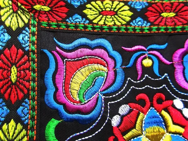 Frete grátis taxas vintage hmong tribal étnica