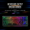 HEXGEARS GK757 Kailh BOX Switch Mechanical Keyboard 87 Key Keyboard PBT Keycap RGB Backlight Mechanical Gaming Keyboard ► Photo 3/6