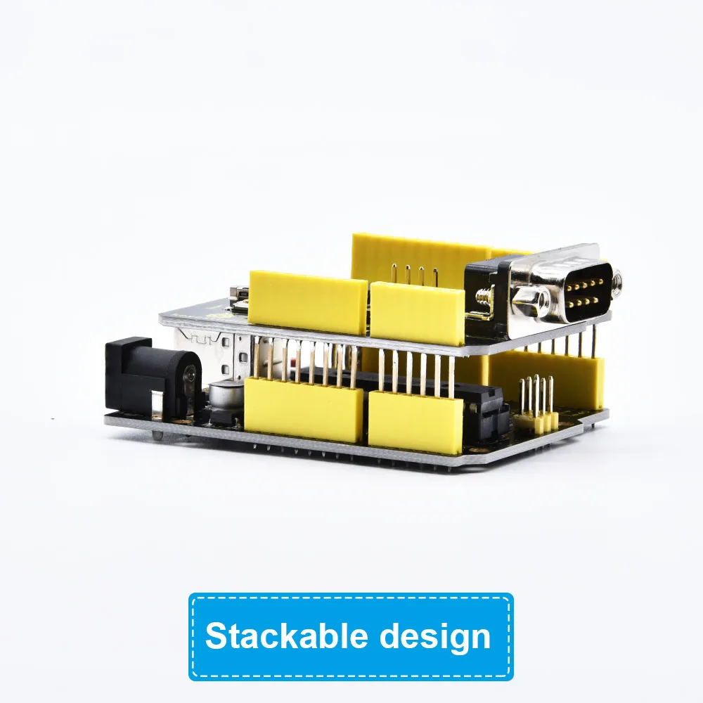 Новинка 2019 чип Keyestudio CAN BUS Shield MCP2551 с разъемом SD для Arduino UNO R3|Аксессуары