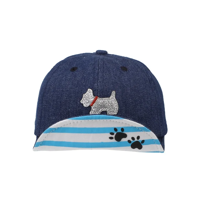 Cartoon Dog Baby Cap Cowboy Fashion Baby Boys Cap Cotton Denim Infant Hat Spring Toddler Sun Cap For Girls Baby Boys Clothing (15)