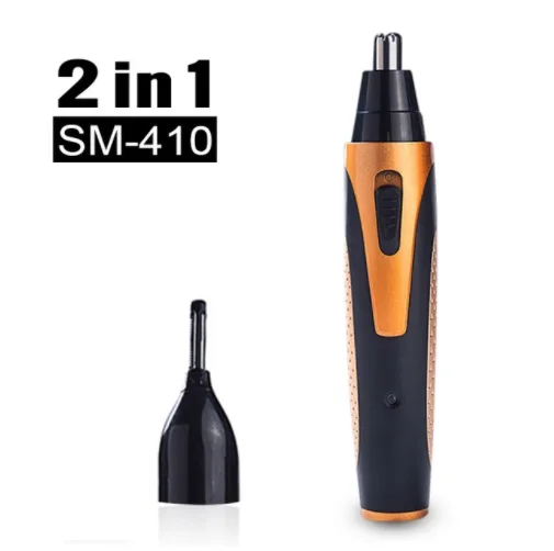 2in1 SPOTRMAN, 4 в 1, перезаряжаемый триммер для ушей, носа, электробритва, мужчин, бороды, лица, бровей, носа, ушей, триммер для волос, автоматическое удаление, Rozar - Цвет: 2in1