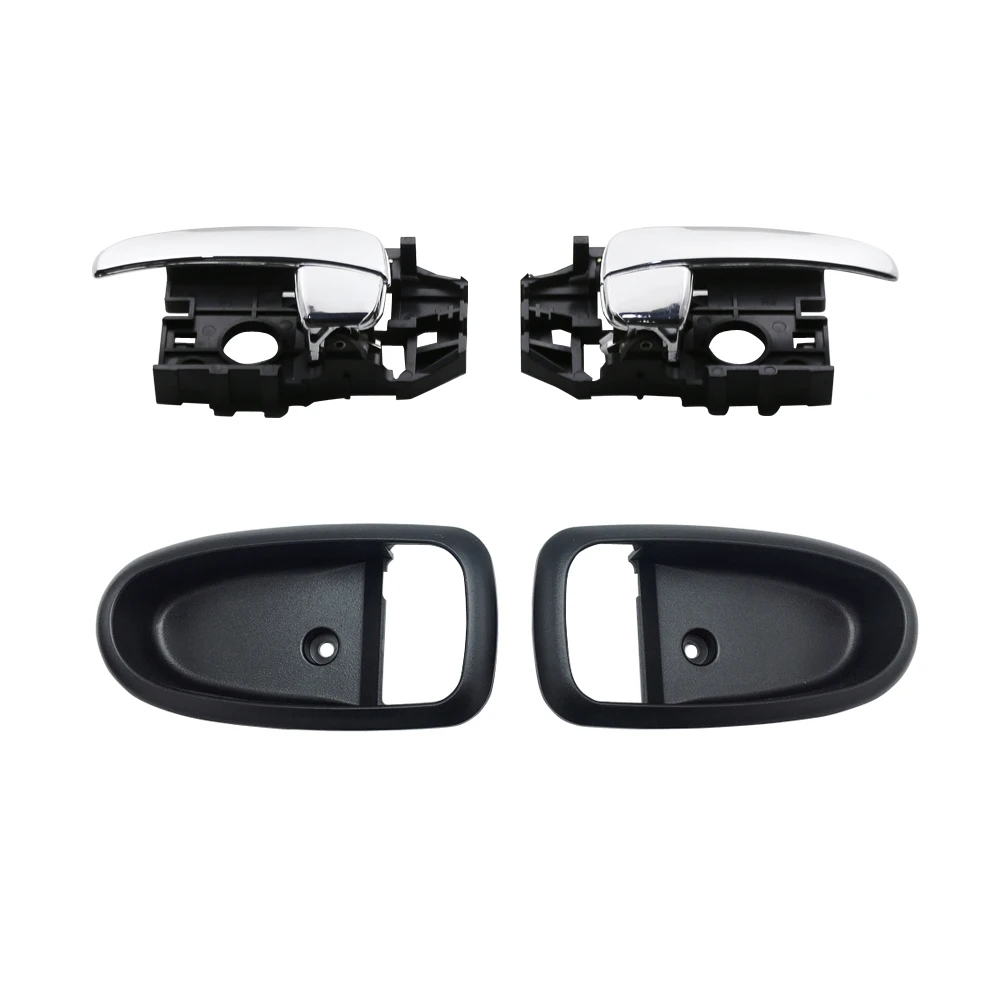 INSIDE INTERIOR CHROME DOOR HANDLE WITH CASE FOR HYUNDAI