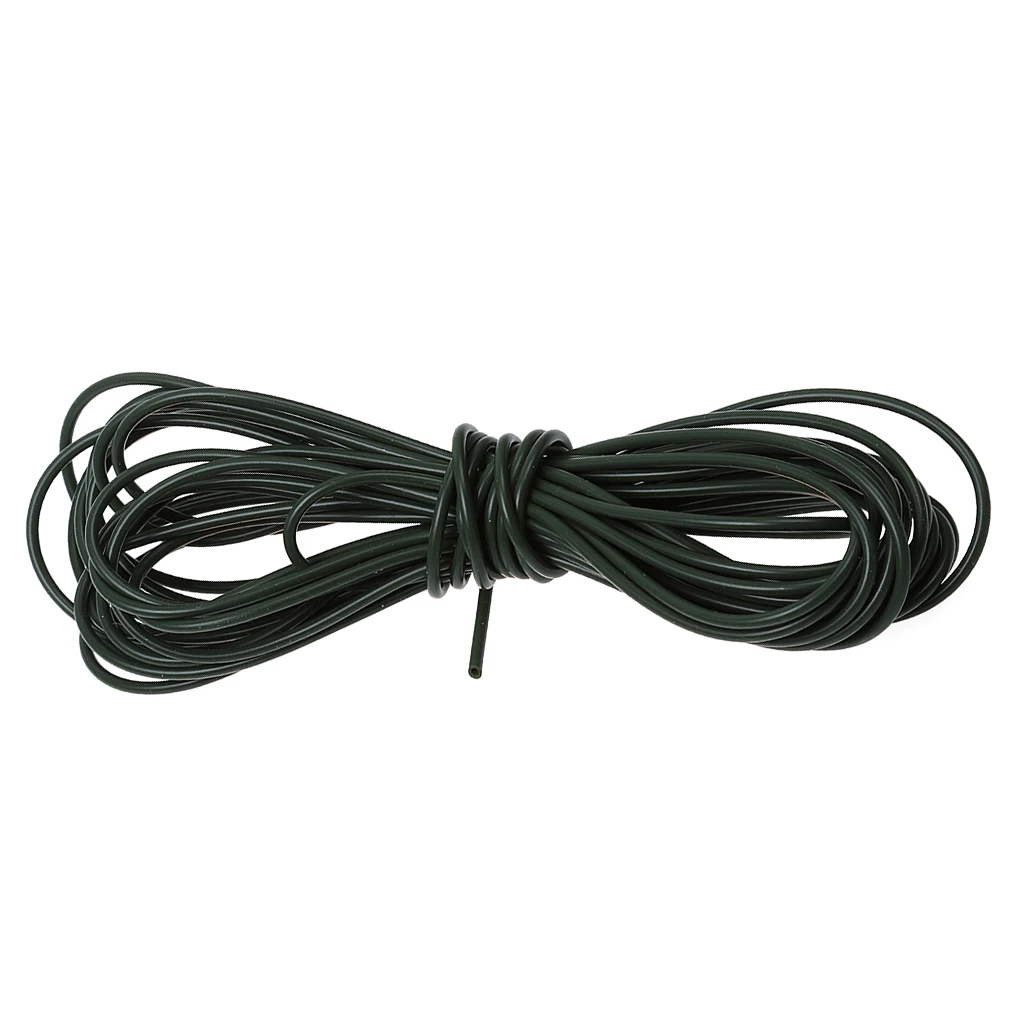5m Silicone Rig Tube tubo Sleeve Fishing Lines Rig Sleeves For Carp Fishing Accessories plate - forme de tubes