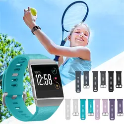 ТПУ замена силиконовый ремешок запястье для fitbit ионной умные часы 7 видов цветов доступны