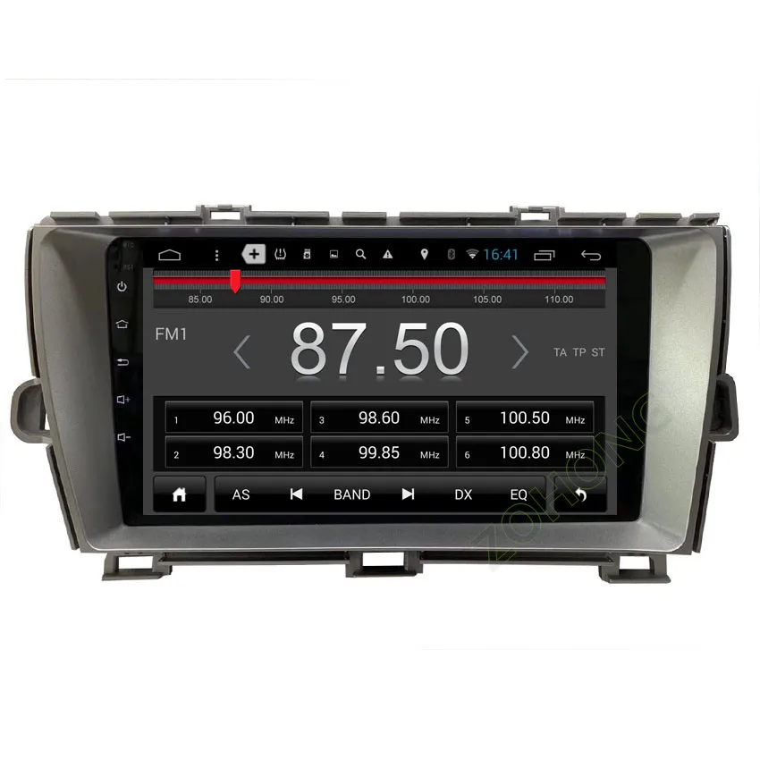 Sale 9 inch Octa 8 Core Android 8.1 for Toyota Prius Car DVD Multimedia Player autoradio GPS navigation Radio BT WIFI left hand MAP 4