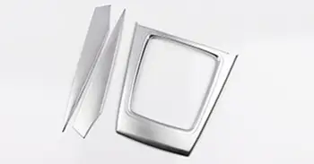 

Free shipping 3pcs/lot metal Gear cover for 2013 2014 2015 2016 2017 2018 Subaru Forester car Accessories