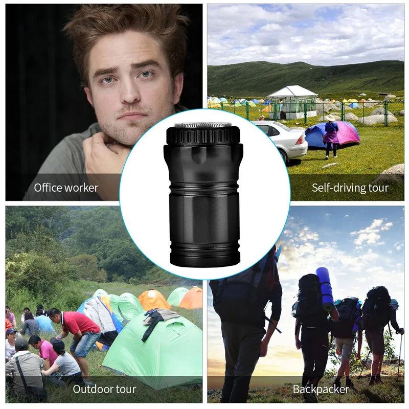 

CkeyiN Mini USB Plug and play Electric Shaver Portable Househeld Men's Razor Double ring veneer Rotate Blade Beard Trimmer 42