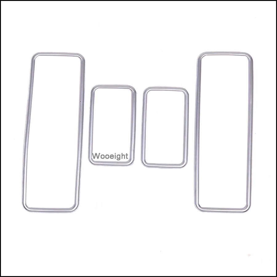 4Pcs Car Interior Door Window Switch Cover Trim For Land Rover Discovery Sport 2015 2016 2017 2018 Styling Accessories (1)