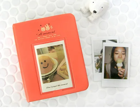 64 Pockets Polaroid Photo Album Mini Instant Picture Case Storage For Fujifilm Instax Mini Film 8 Korea Instax Album Fotografia