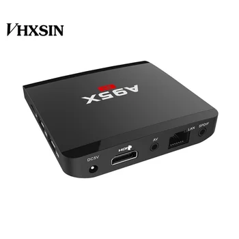 

VHXSIN 25pcs A95X R1 TV Box amlogic s905W Quad Core 32-bit CPU Android 7.1 OS 2GB RAM 16GB ROM Smart