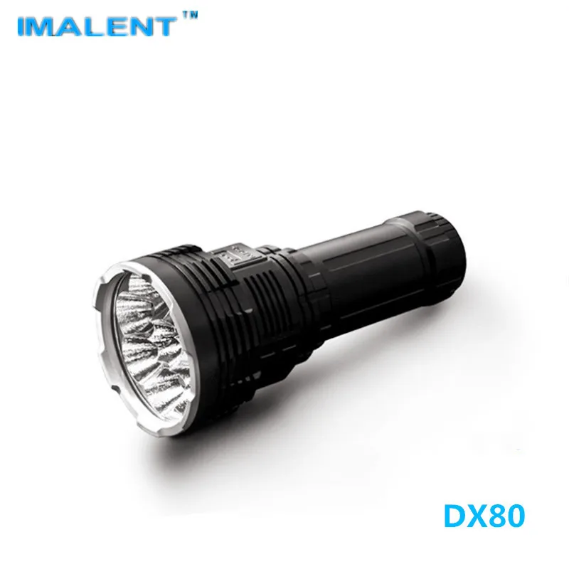 

Imalent DX80 32000LM 806m 18650 Battery LED Torch Lamp USB Fast Charging 8PCS Cree XHP70 LED Flashlight for Search