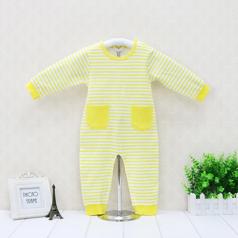 Little Q 100% Cotton One Piece Rompers for Boys and Girls 12-30M Baby Clothes Spring Suits Autumn Jumpsuits