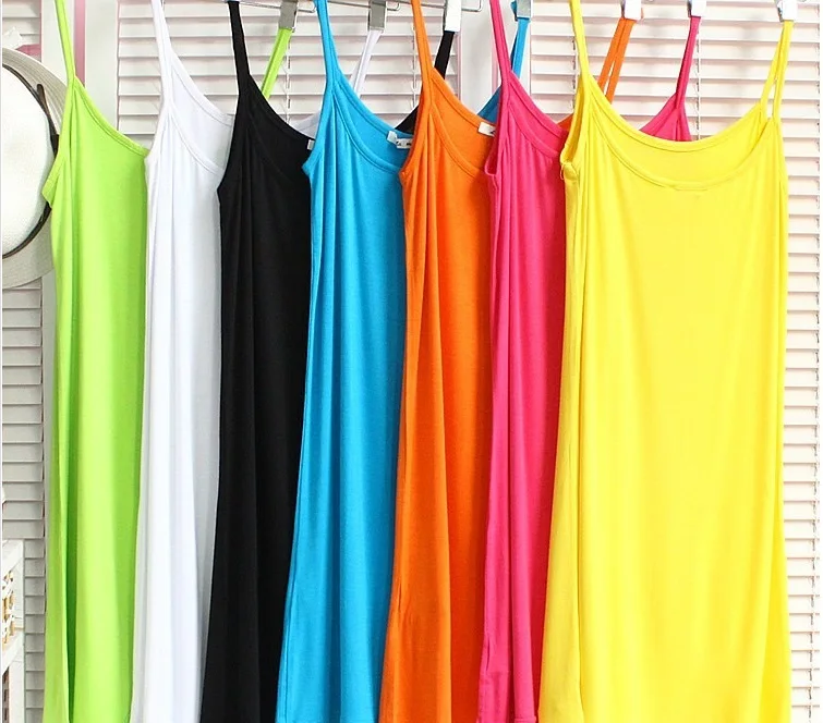 plus size long slip