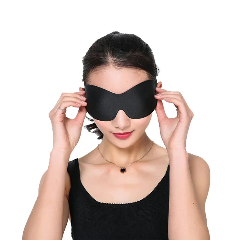 

3D Sleeping Mask Eye Shadow Concealer Gentle Natural Cover Blindfold Eyeshade Mask Sleep Travel Office Eye Decompression Tools