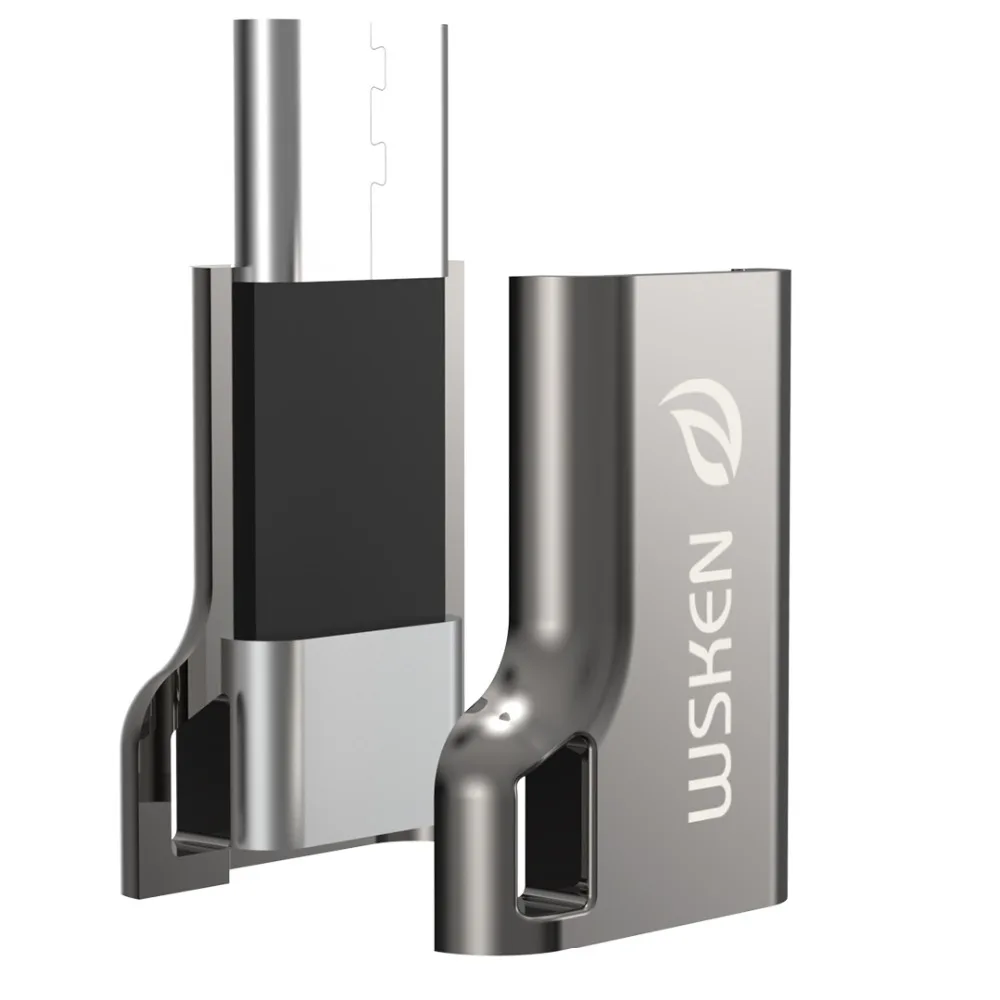 Оригинальный адаптер Xiaomi Mijia USB Type C поддерживает зарядку/передачу данных Micro Usb