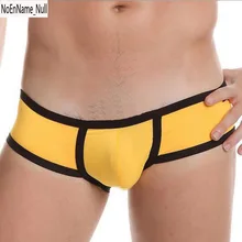 Мужское пикантное прозрачное белье боксерские шорты masculina ультра тонкие льняные шелковые трусики jockstrap бесшовные трусы