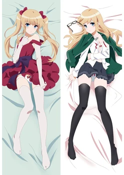 

MMF july 2018 Saekano: How to Raise a Boring Girlfriend sexy Megumi Kato pillow cover boy body Pillowcase anime Dakimakura