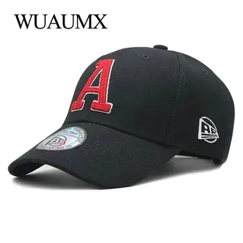 

Wuaumx Brand NEW Fashion Baseball Cap For Men Women's Summer Cap Street Style Hip Hop Bone Snapback Cap Youth Casquette 5 Colors