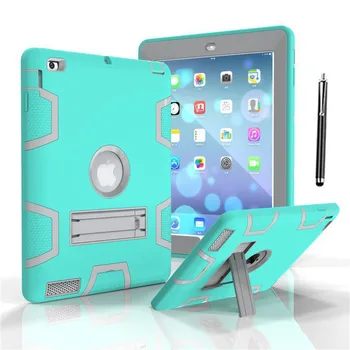 

XSKEMP For Amazon Kindle fire HD 8 2017 8.0 Hybrid Armor Protective Stand Cover Case Cover Kids Shockproof Protective Skin Shell
