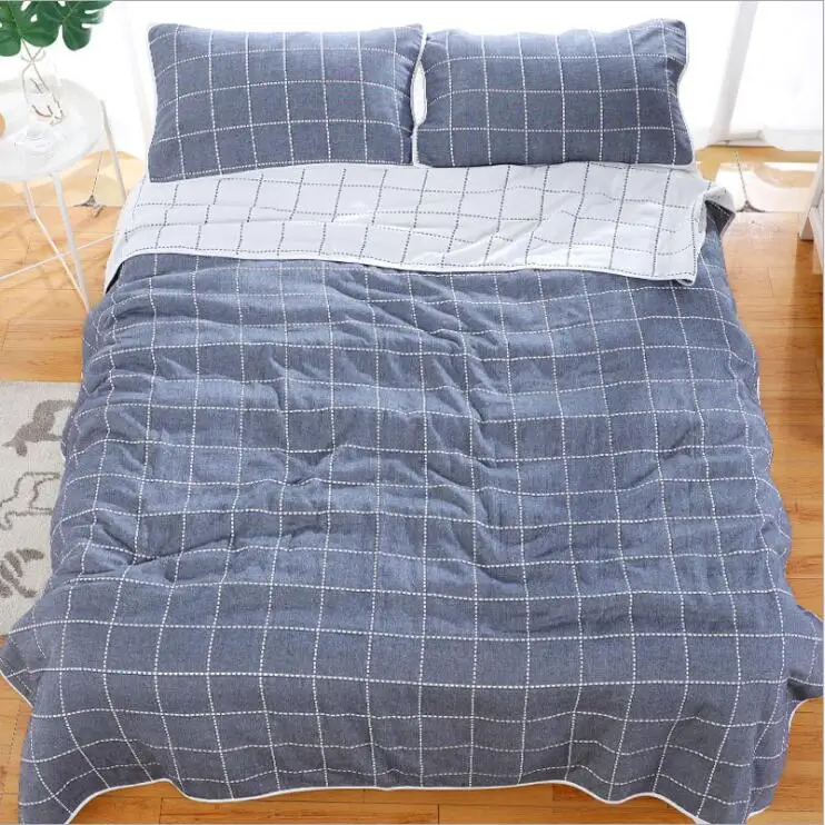

200*230CM muslin cotton sleeping blanket summer air conditioner room nap blanket 6 layers cotton muslin blankets many patterns