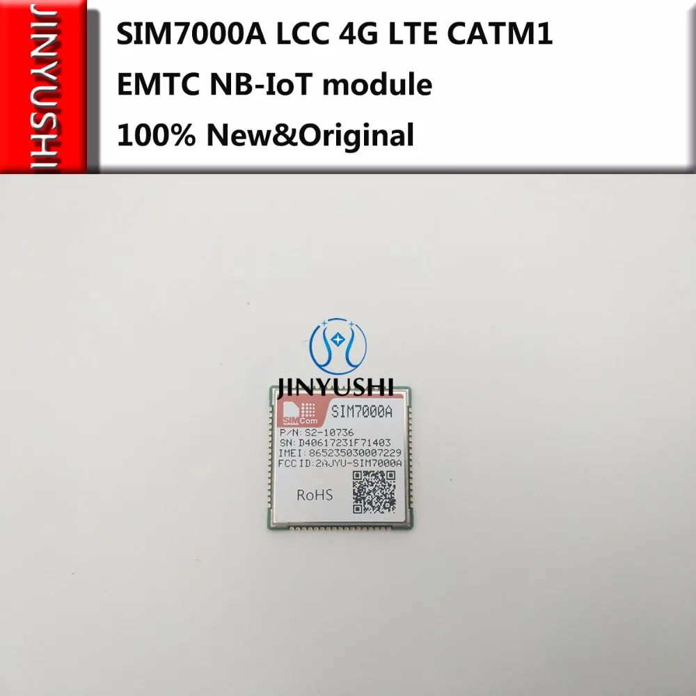 JINYUSHI для SIM7000A LCC 4G 100% новый и оригинальный модуль LTE CATM1 EMTC NB-IoT в наличии |